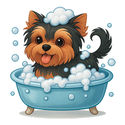 Dog bathing